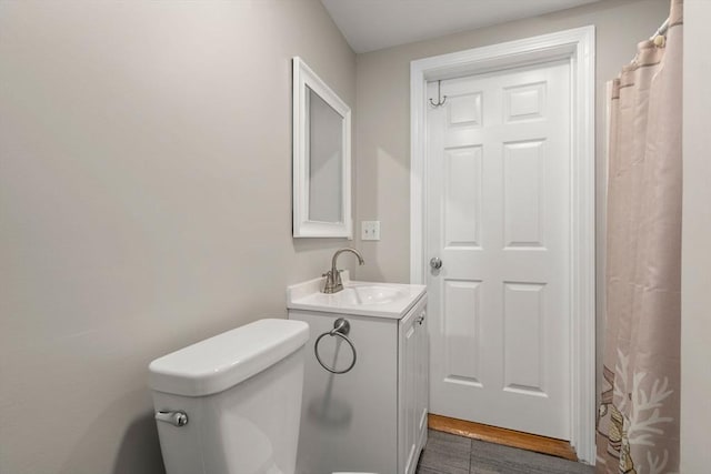 72 Lyall St, Boston, MA 02132 - bathroom featuring vanity and wood finished floors