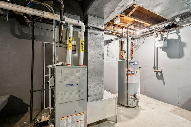 72 Lyall St, Boston, MA 02132 - utility room featuring water heater