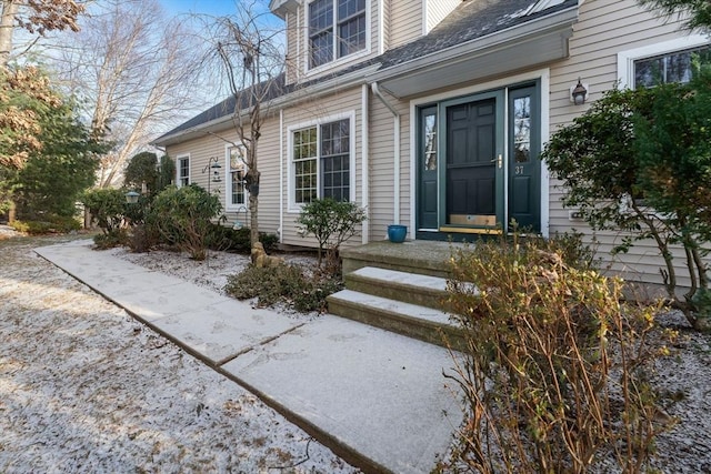 view of property entrance