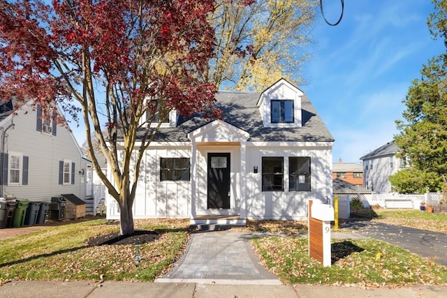 view of cape cod house