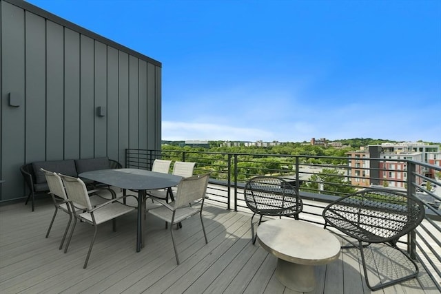 50 Leo M Birmingham Pkwy Unit 405, Boston, MA 02135 - deck featuring outdoor dining space