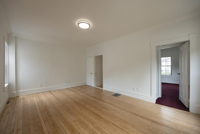 27 Union St Unit 27, Natick, MA 01760 - unfurnished room featuring hardwood / wood-style flooring and crown molding