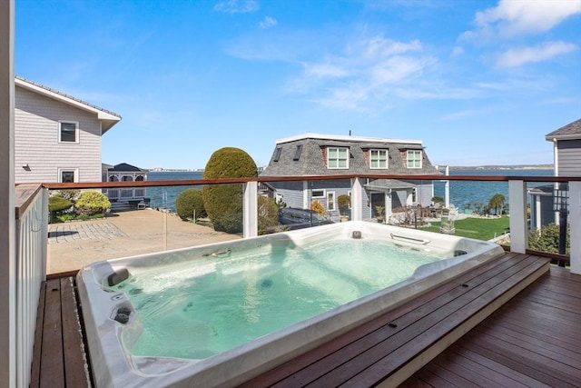 1 W Cliff St, Nahant, MA 01908 - deck featuring a water view