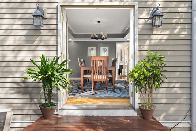 1 W Cliff St, Nahant, MA 01908 - view of entrance to property