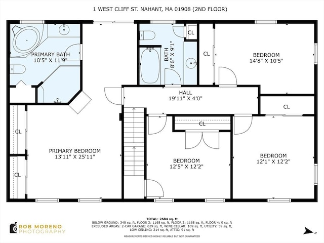 1 W Cliff St, Nahant, MA 01908 - floor plan / room layout
