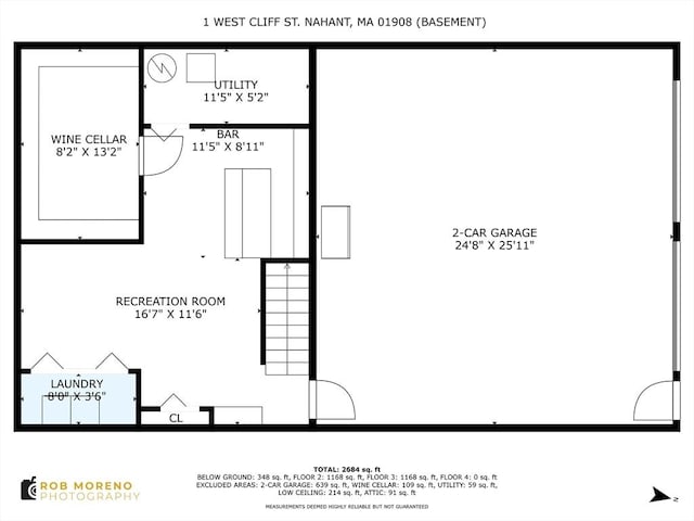 1 W Cliff St, Nahant, MA 01908 - room layout
