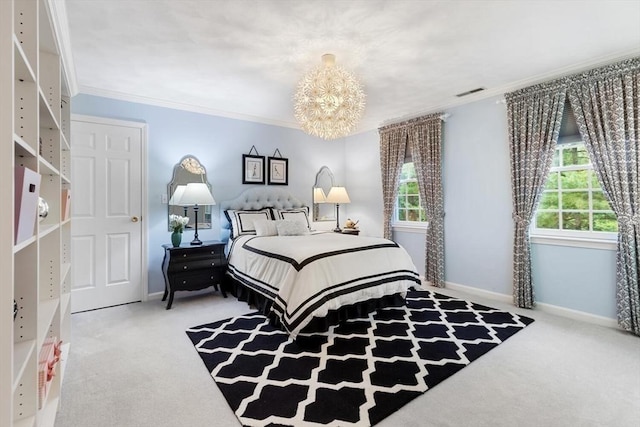 1 Preston Cir, Andover, MA 01810 - bedroom featuring carpet and crown molding