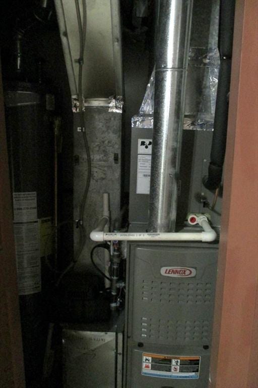 view of utility room