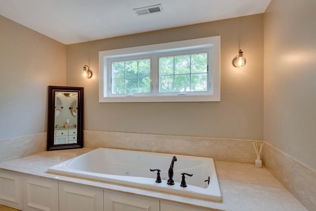 10 Damon Rd, Needham, MA 02494 - full bathroom featuring a jetted tub