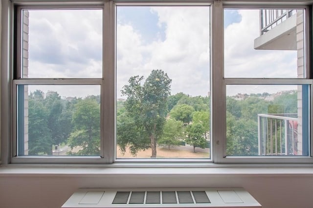 view of room details