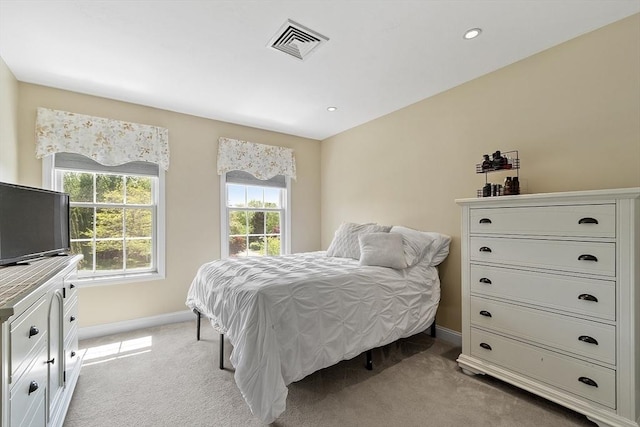 35 Beverly Hill Dr, Shrewsbury, MA 01545 - bedroom with light carpet, baseboards, and recessed lighting