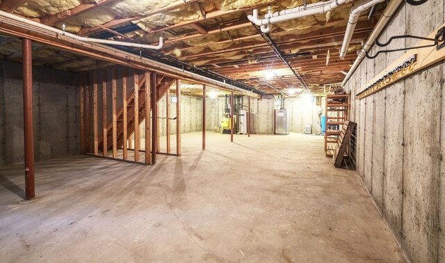 250 S Eastham St, Eastham, MA 02642 - unfinished below grade area with water heater