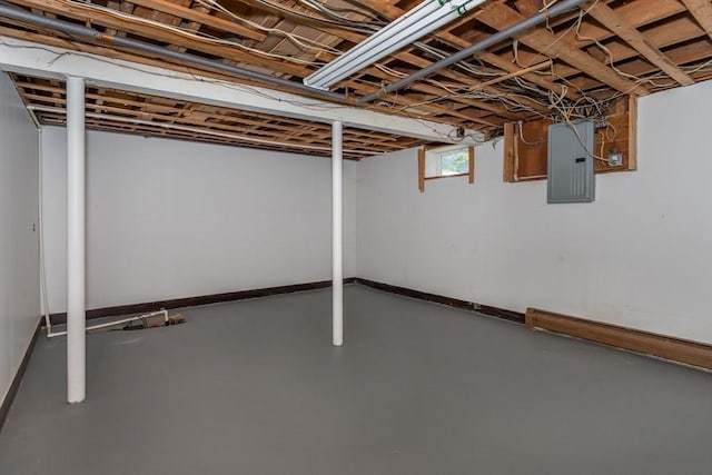 69 Gerald Rd, Milton, MA 02186 - below grade area with electric panel and baseboards