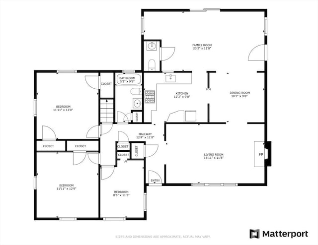 69 Gerald Rd, Milton, MA 02186 - view of floor plan / room layout