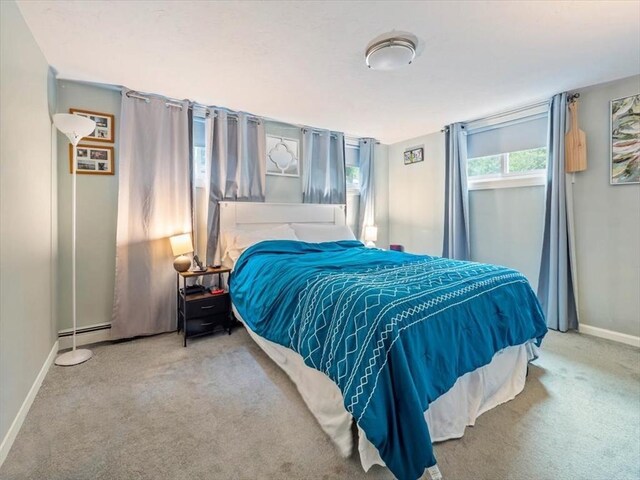12 Allen St, Pembroke, MA 02359 - bedroom with carpet floors and a baseboard radiator