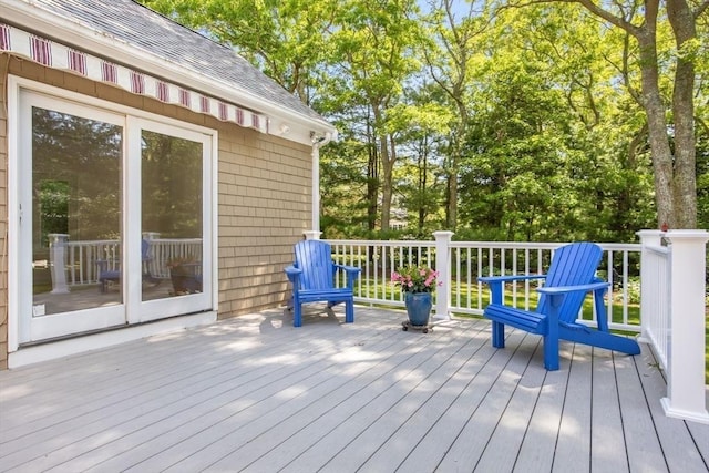 9 Dacey Dr, Barnstable, MA 02632 - view of wooden deck