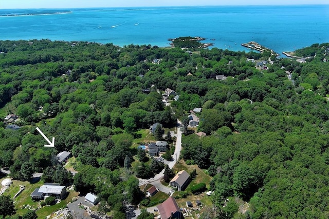 40 Revere St, Gloucester, MA 01930 - view of property location featuring a heavily wooded area