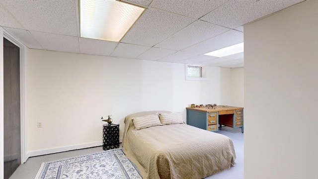 40 Revere St, Gloucester, MA 01930 - bedroom featuring a paneled ceiling and baseboards