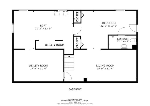 40 Revere St, Gloucester, MA 01930 - view of floor plan / room layout