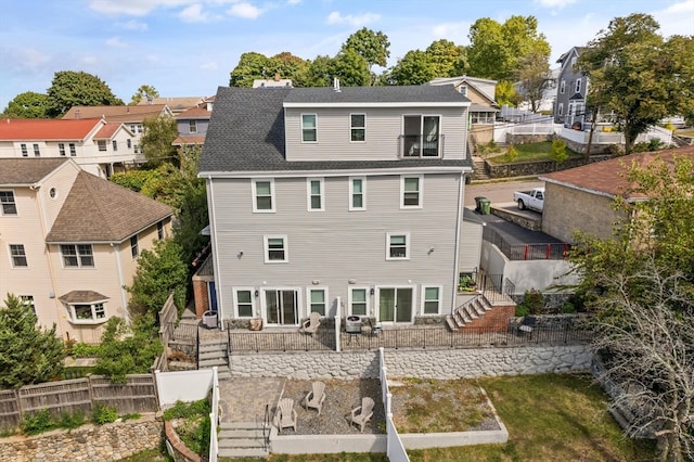 view of rear view of house