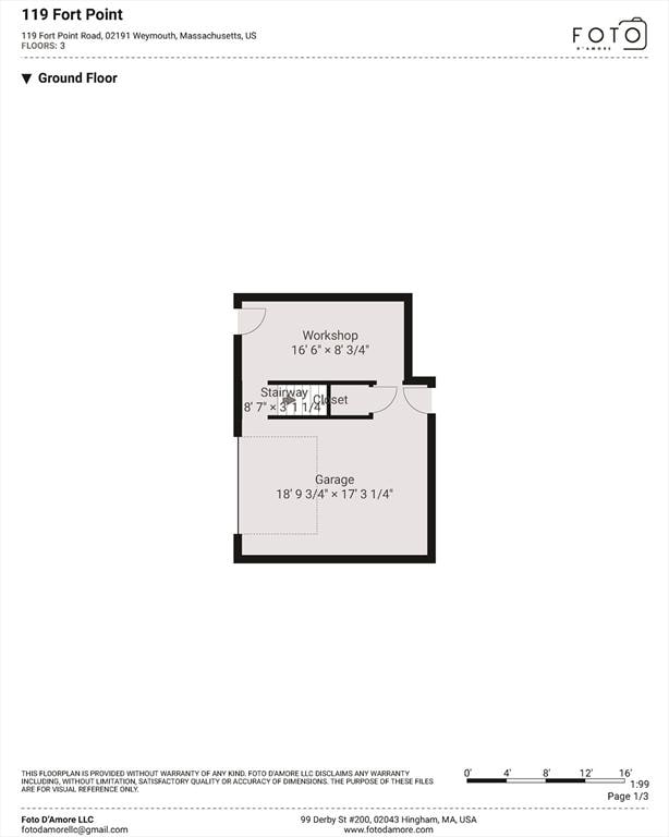 119 Fort Point Rd, Weymouth, MA 02191 - floor plan / room layout
