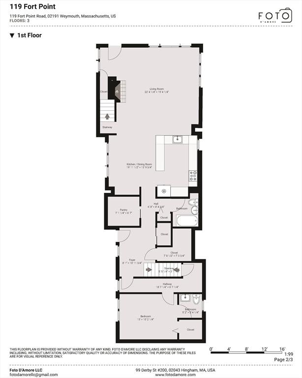 119 Fort Point Rd, Weymouth, MA 02191 - room layout