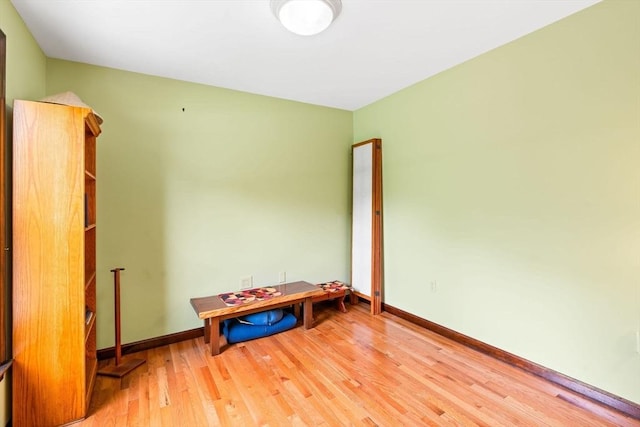 906 Clark St, Gardner, MA 01440 - empty room featuring baseboards and wood finished floors