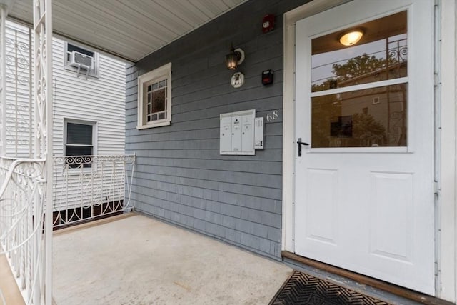 68 Line St Unit 2, Somerville, MA 02143 - view of exterior entry with cooling unit