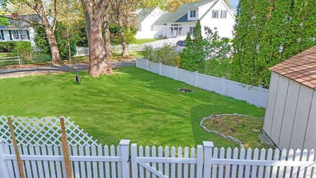view of yard