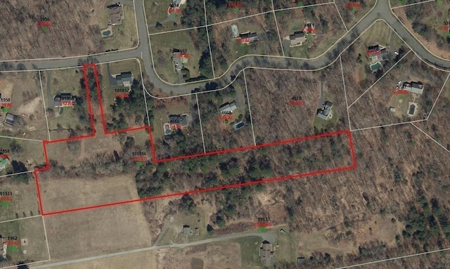 5V Red Gap Rd, Wilbraham, MA 01095 - map of property location featuring property boundaries highlighted