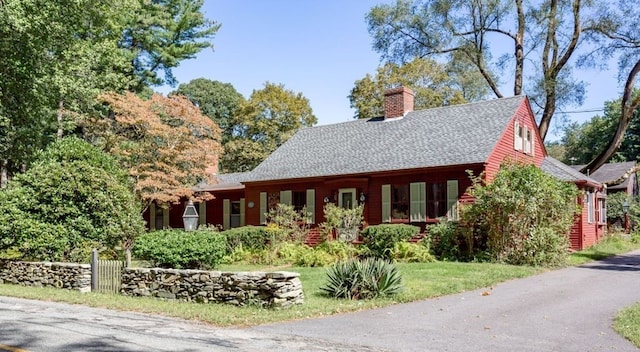 view of front of house