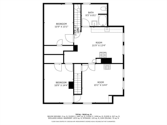 84 Tremont St, Taunton, MA 02780 - room layout