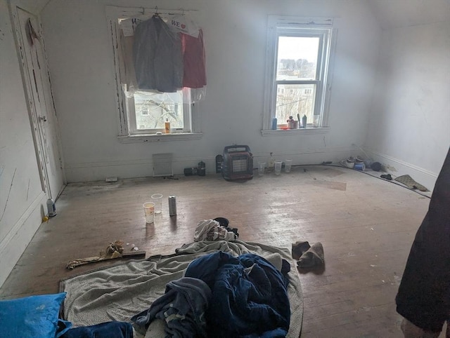 21 Mclellan St, Boston, MA 02121 - additional living space with lofted ceiling and wood-type flooring