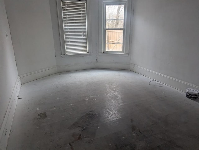 21 Mclellan St, Boston, MA 02121 - unfurnished room with concrete floors and baseboards