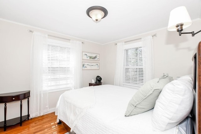 54 Converse Rd, Marion, MA 02738 - bedroom with crown molding and light wood-type flooring
