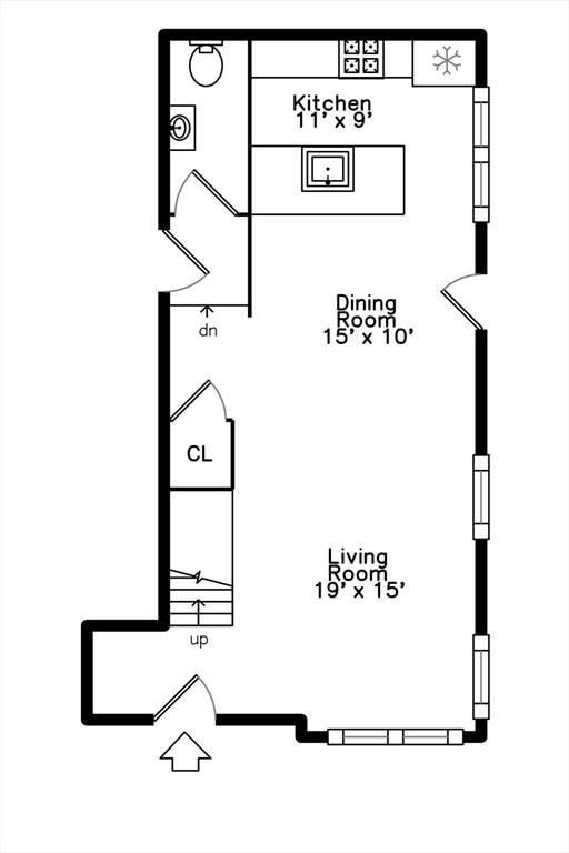 floor plan / room layout