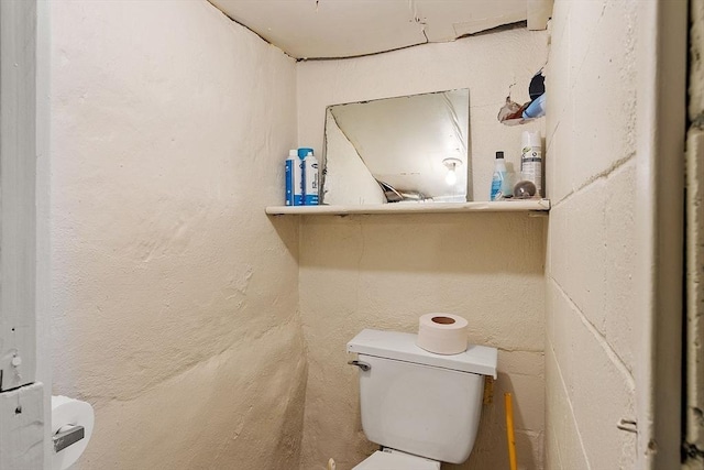 bathroom with toilet