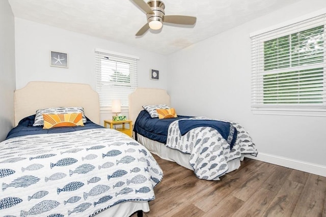 8 Highland View Ave, Mattapoisett, MA 02739 - bedroom featuring wood finished floors and a ceiling fan