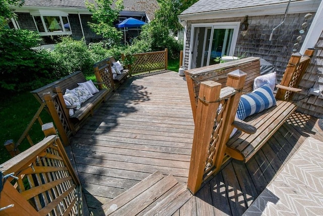 8 Highland View Ave, Mattapoisett, MA 02739 - view of wooden terrace