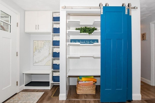8 Highland View Ave, Mattapoisett, MA 02739 - mudroom with wood finished floors and baseboards