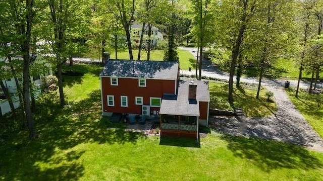 54 Warren St, Westborough, MA 01581 - view from above of property