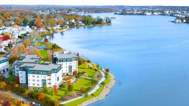 18 Franklin Unit 202, Salem, MA 01970 - drone / aerial view of a nearby body of water