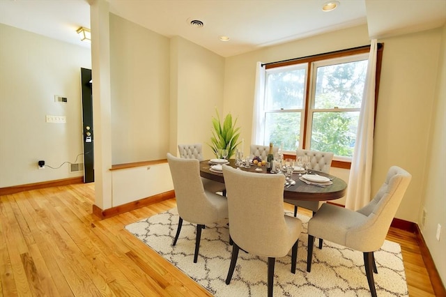 39 Bellis Cir Unit E, Cambridge, MA 02140 - dining space featuring recessed lighting, baseboards, and light wood-style flooring