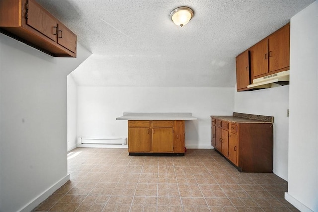 16 Laurel St, Springfield, MA 01107 - bar area featuring a textured ceiling and a baseboard radiator