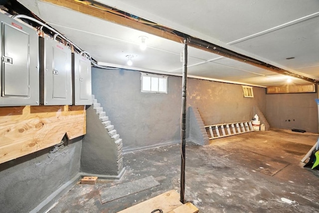 16 Laurel St, Springfield, MA 01107 - below grade area with electric panel