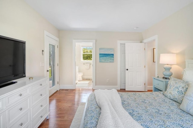 27 Watcha Path, Edgartown, MA 02539 - bedroom featuring wood finished floors and ensuite bath