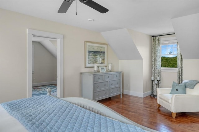 27 Watcha Path, Edgartown, MA 02539 - bedroom featuring wood finished floors and a ceiling fan