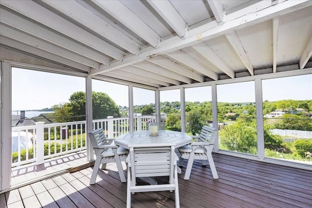 113 N Ridge Rd, Ipswich, MA 01938 - wooden deck featuring outdoor dining area