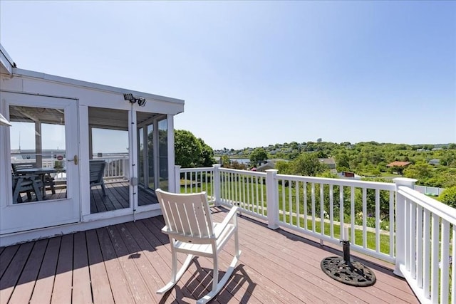 113 N Ridge Rd, Ipswich, MA 01938 - view of wooden deck