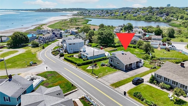 113 N Ridge Rd, Ipswich, MA 01938 - aerial view of residential area featuring a large body of water